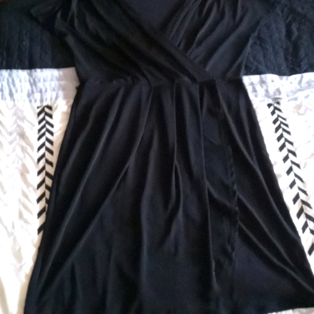 Black mid length Dress